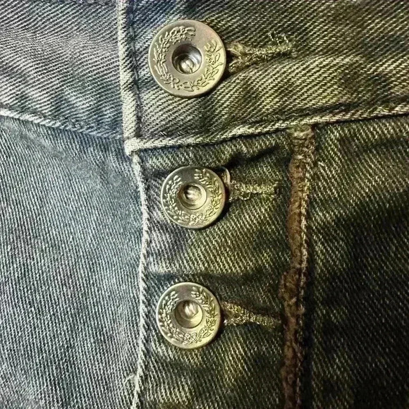 Free People Denim Cut Off Shorts - Size 27 - Picture 2 of 5